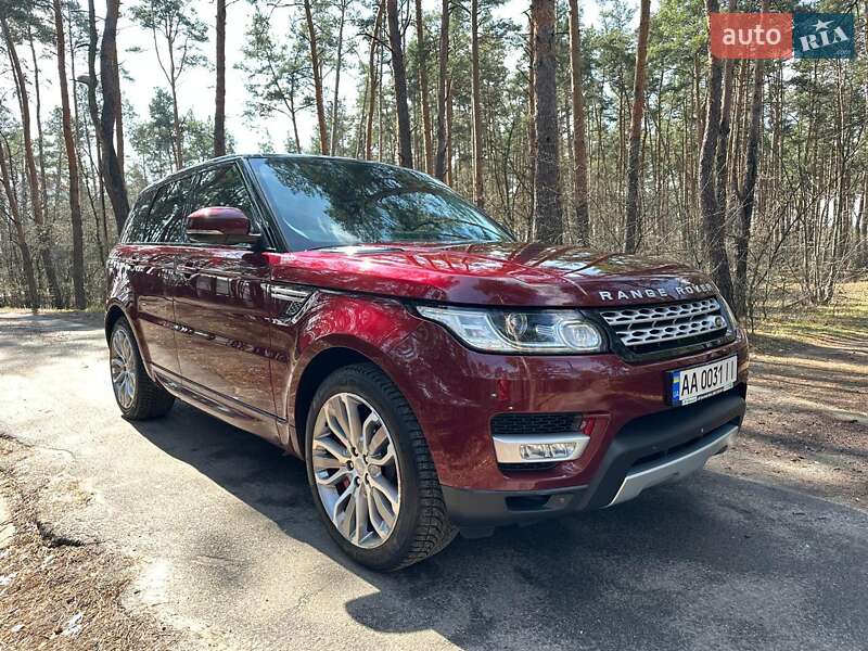 Внедорожник / Кроссовер Land Rover Range Rover Sport 2016 в Киеве