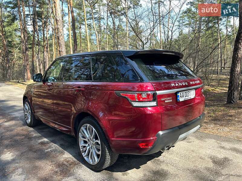 Внедорожник / Кроссовер Land Rover Range Rover Sport 2016 в Киеве