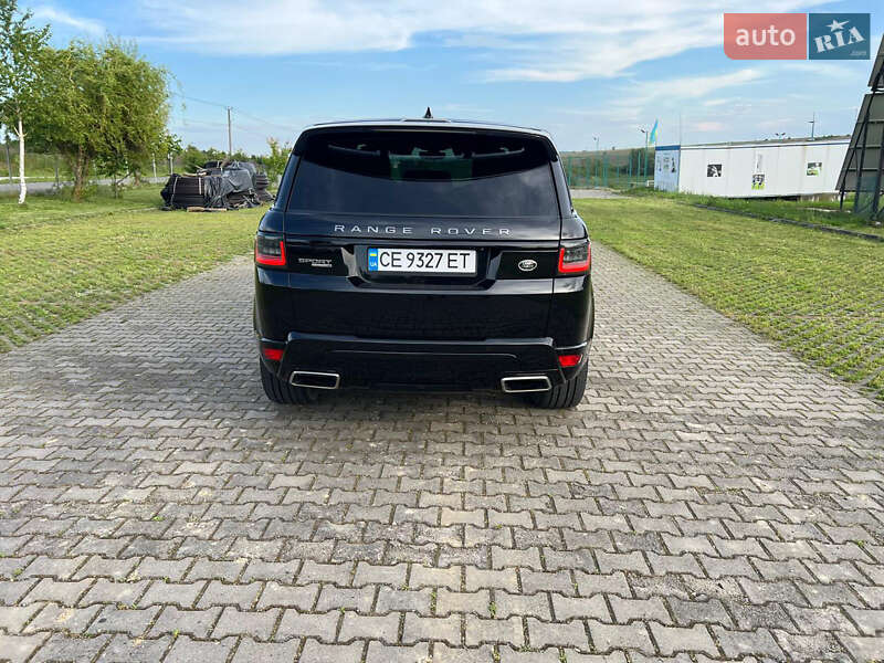 Позашляховик / Кросовер Land Rover Range Rover Sport 2019 в Чернівцях фото 5 Позашляховик / Кросовер Land Rover Range Rover Sport 2019 в Чернівцях
