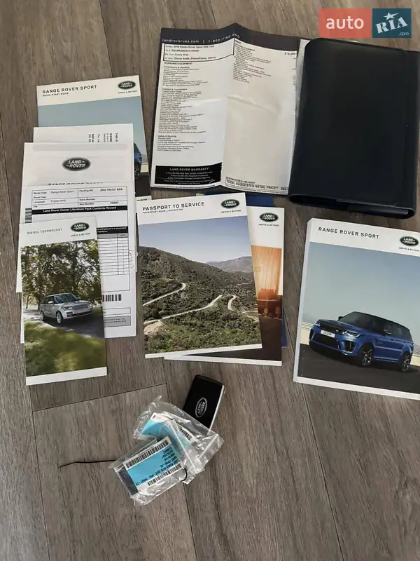 Внедорожник / Кроссовер Land Rover Range Rover Sport 2018 в Белой Церкви документ