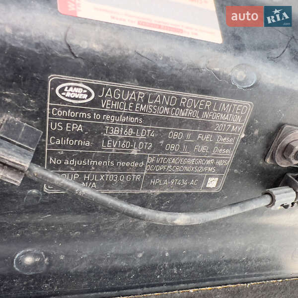 Позашляховик / Кросовер Land Rover Range Rover Sport 2016 в Києві