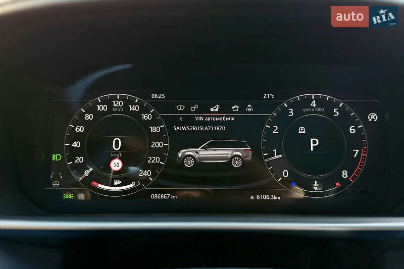 Позашляховик / Кросовер Land Rover Range Rover Sport 2019 в Харкові