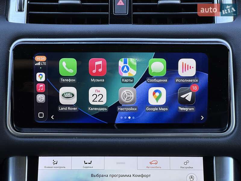 Позашляховик / Кросовер Land Rover Range Rover Sport 2019 в Дніпрі