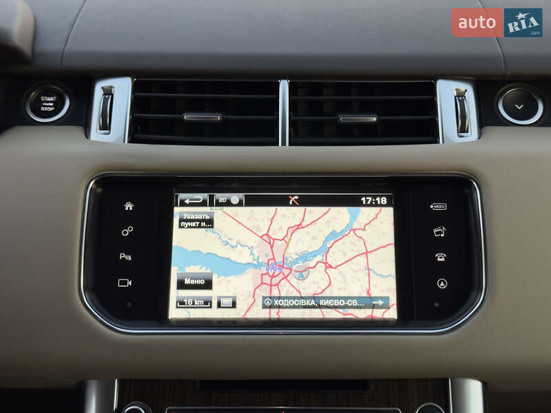 Внедорожник / Кроссовер Land Rover Range Rover Sport 2016 в Киеве