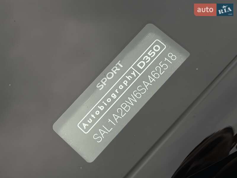 Внедорожник / Кроссовер Land Rover Range Rover Sport 2025 в Киеве