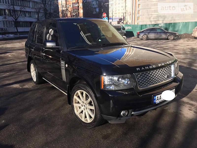 Внедорожник / Кроссовер Land Rover Range Rover 2009 в Киеве