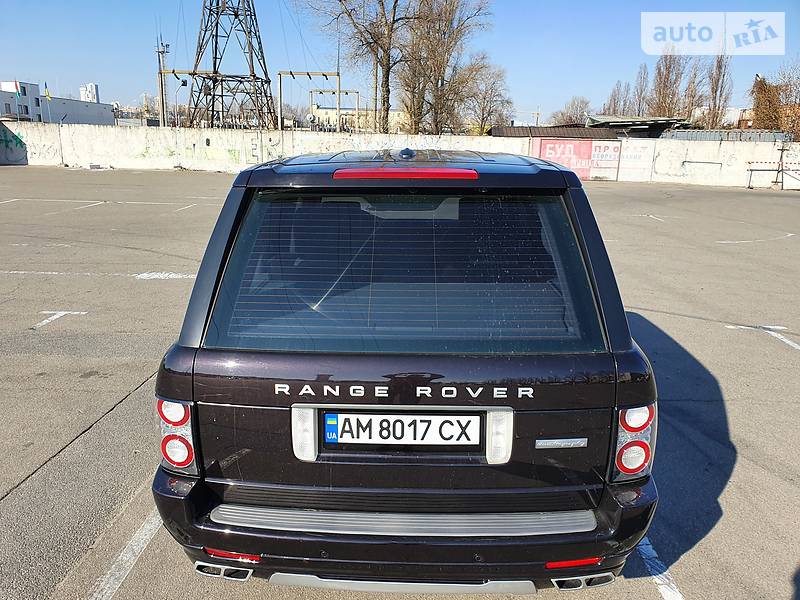 Внедорожник / Кроссовер Land Rover Range Rover 2010 в Киеве