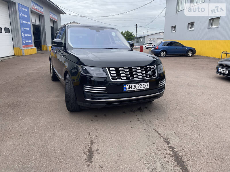 Позашляховик / Кросовер Land Rover Range Rover 2016 в Житомирі фото Позашляховик / Кросовер Land Rover Range Rover 2016 в Житомирі