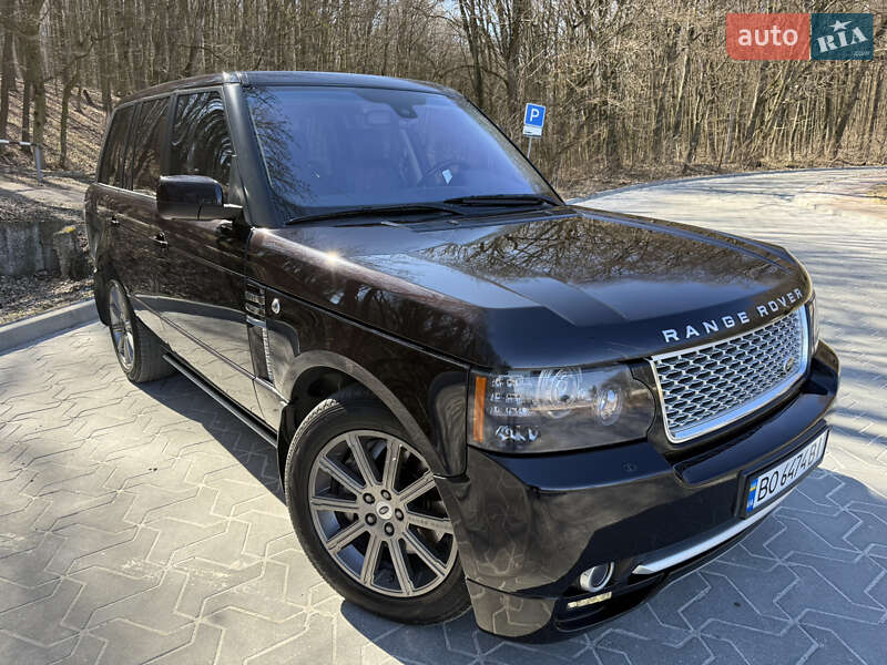 Внедорожник / Кроссовер Land Rover Range Rover 2010 в Тернополе