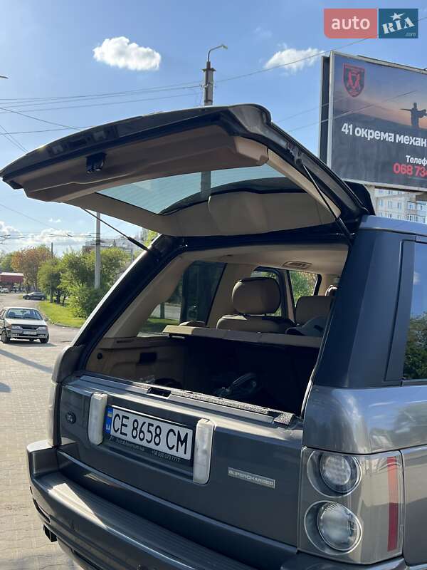 Внедорожник / Кроссовер Land Rover Range Rover 2008 в Черновцах