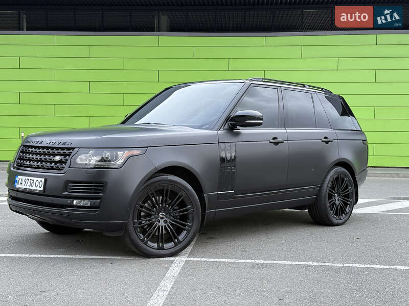 Внедорожник / Кроссовер Land Rover Range Rover 2015 в Киеве