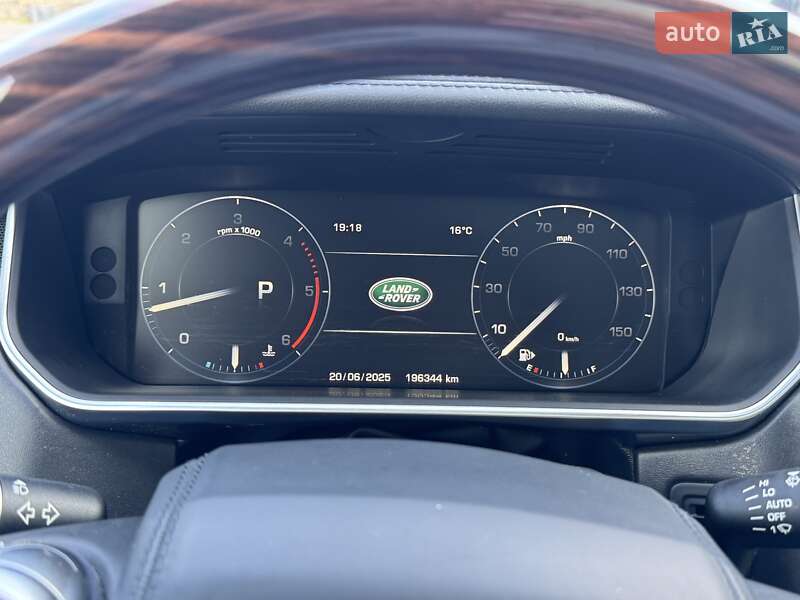 Внедорожник / Кроссовер Land Rover Range Rover 2016 в Тернополе