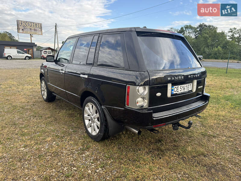 Внедорожник / Кроссовер Land Rover Range Rover 2006 в Черновцах