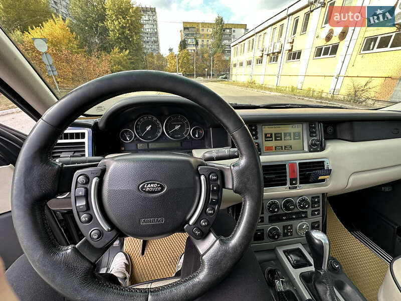 Позашляховик / Кросовер Land Rover Range Rover 2006 в Дніпрі фото 15 Позашляховик / Кросовер Land Rover Range Rover 2006 в Дніпрі