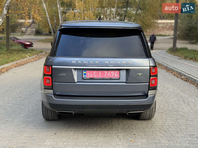 Позашляховик / Кросовер Land Rover Range Rover 2018 в Львові фото 7 Позашляховик / Кросовер Land Rover Range Rover 2018 в Львові