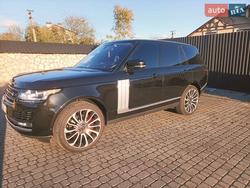 Внедорожник / Кроссовер Land Rover Range Rover 2016 в Львове фото 22 Внедорожник / Кроссовер Land Rover Range Rover 2016 в Львове