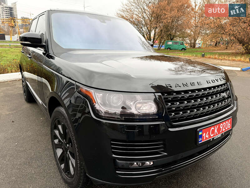 Позашляховик / Кросовер Land Rover Range Rover 2016 в Києві фото 2 Позашляховик / Кросовер Land Rover Range Rover 2016 в Києві