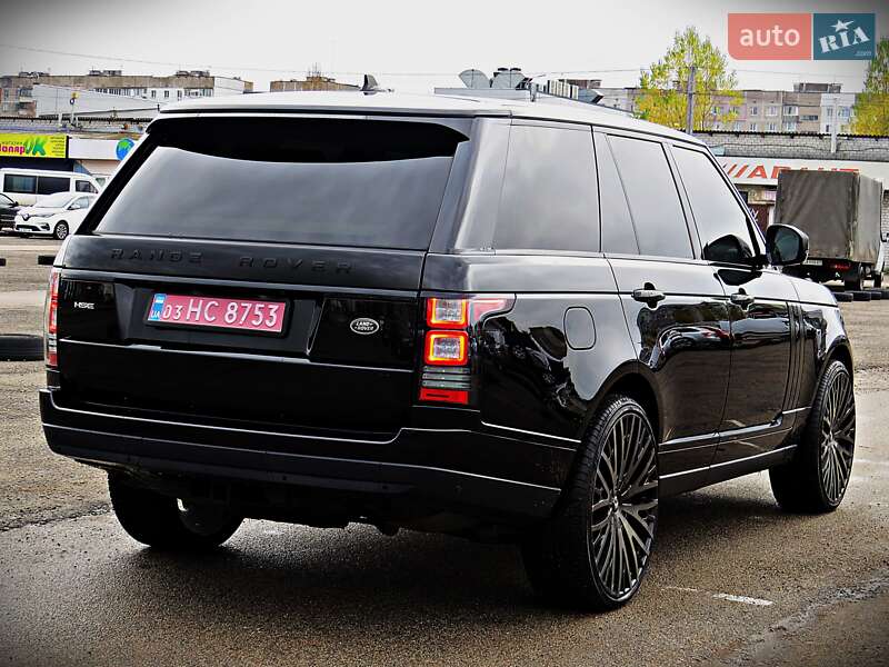 Внедорожник / Кроссовер Land Rover Range Rover 2015 в Черкассах