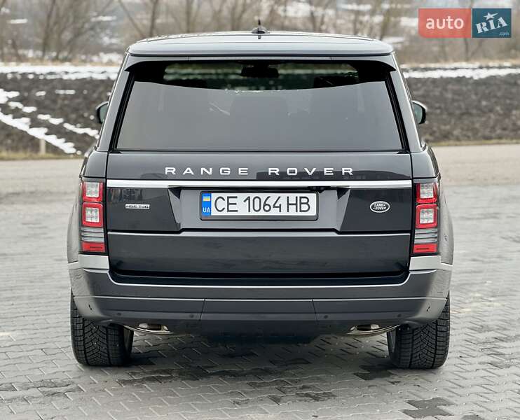 Внедорожник / Кроссовер Land Rover Range Rover 2016 в Черновцах