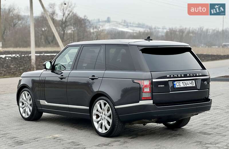 Внедорожник / Кроссовер Land Rover Range Rover 2016 в Черновцах