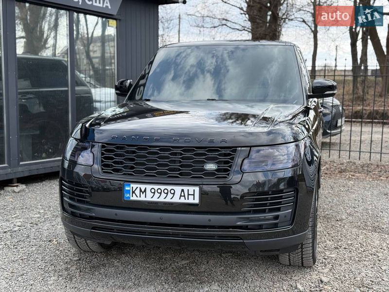 Позашляховик / Кросовер Land Rover Range Rover 2019 в Хмельницькому