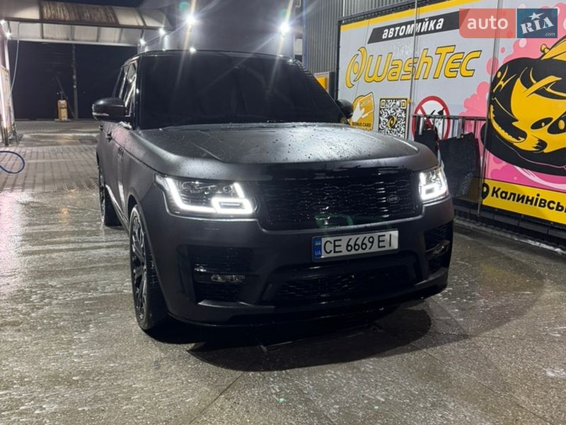 Внедорожник / Кроссовер Land Rover Range Rover 2013 в Черновцах