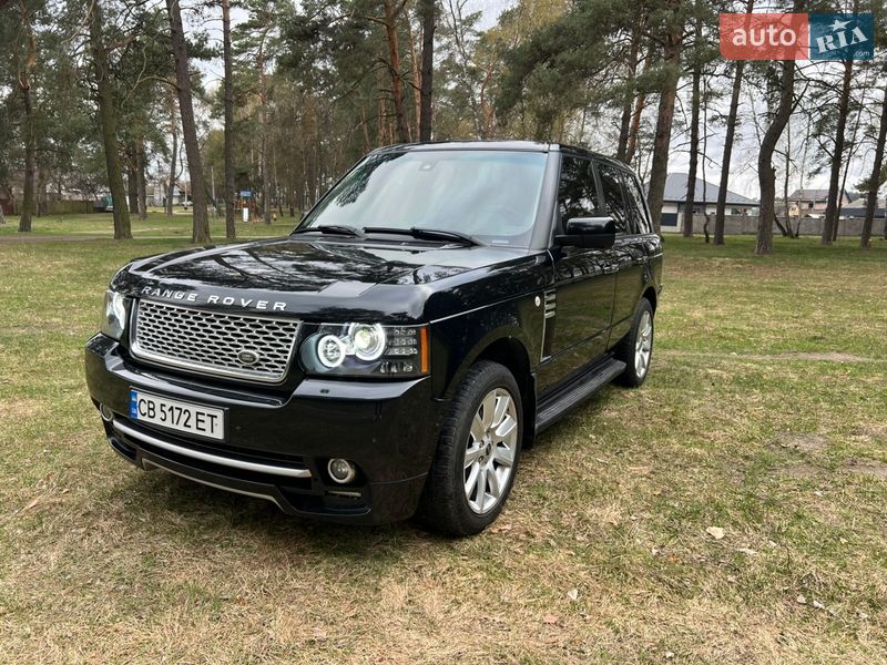 Внедорожник / Кроссовер Land Rover Range Rover 2010 в Чернигове