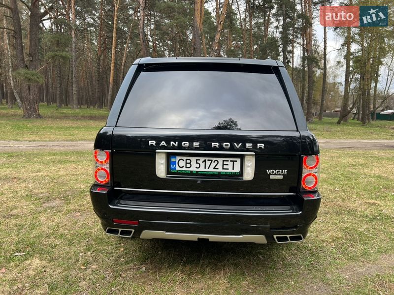 Внедорожник / Кроссовер Land Rover Range Rover 2010 в Чернигове