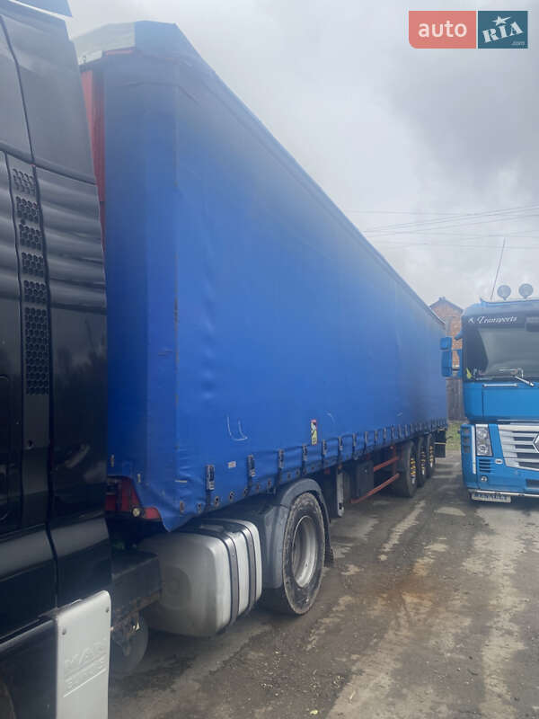 Тентованный борт (штора) - полуприцеп LeciTrailer 3E19SD 2007 в Дунаевцах