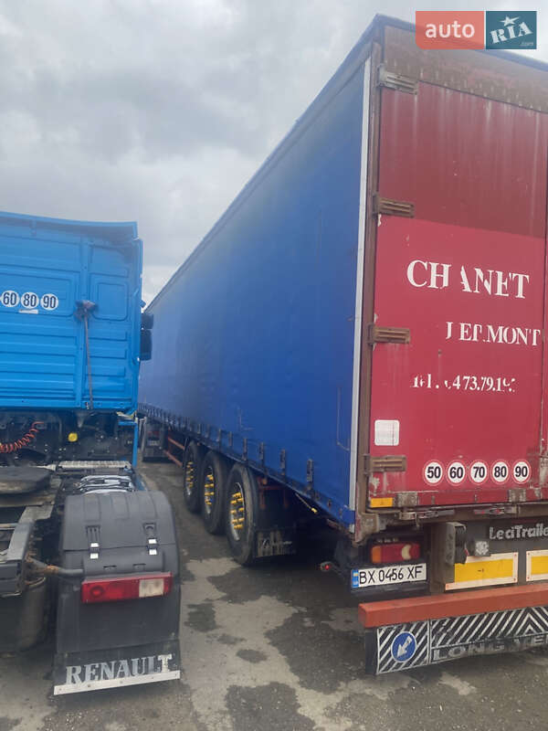 Тентованный борт (штора) - полуприцеп LeciTrailer 3E19SD 2007 в Дунаевцах