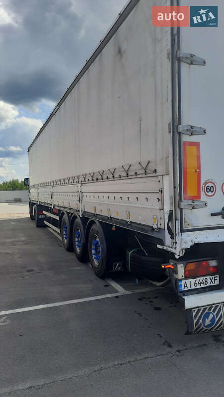 Тентованный борт (штора) - полуприцеп LeciTrailer 3E19SD 2004 в Чернигове