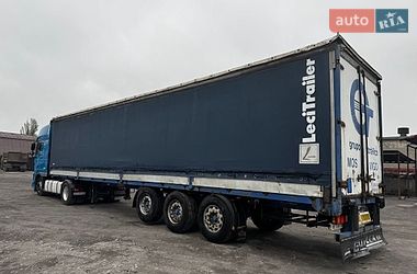 Тентованный борт (штора) - полуприцеп LeciTrailer 3E19SD 2000 в Каменском
