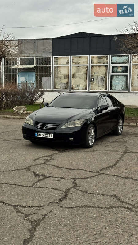 2008 Lexus ES, VIN JTHBJ46G702189234:plate — фото 1 (autoria)