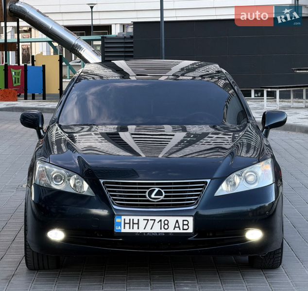2008 Lexus ES, VIN JTHBJ46G682248169:plate — фото 1 (autoria)