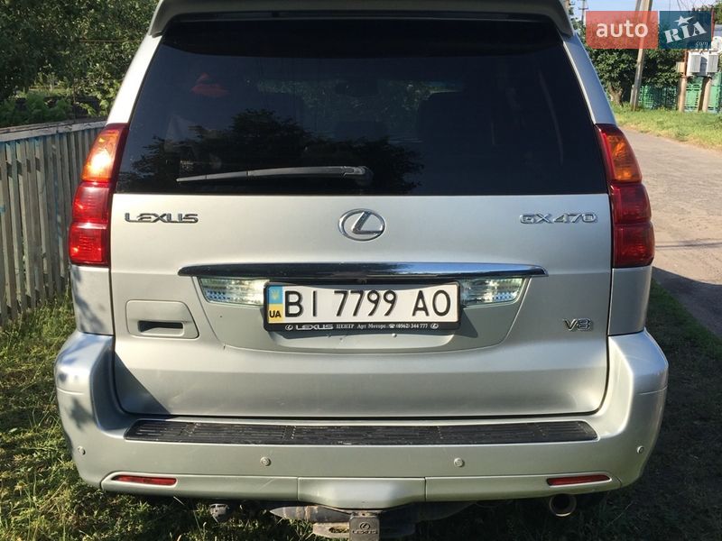 Позашляховик / Кросовер Lexus GX 2005 в Горішніх Плавнях