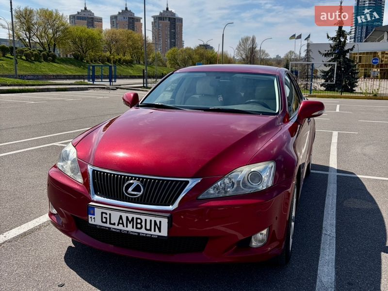 2008 Lexus IS, VIN JTHBK262505095258:plate — фото 1 (autoria)