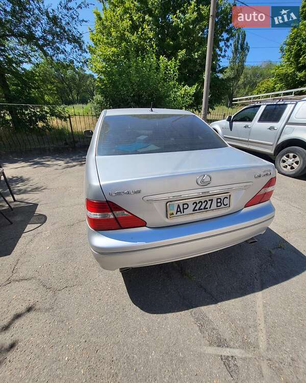 Седан Lexus LS 2004 в Запоріжжі
