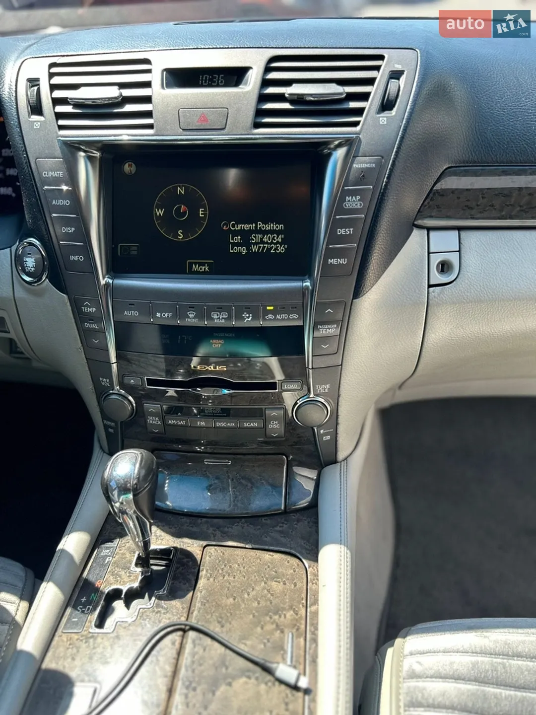 Lexus LS 2007 VIN JTHGL46F575011645 фото оголошення 27 з 35