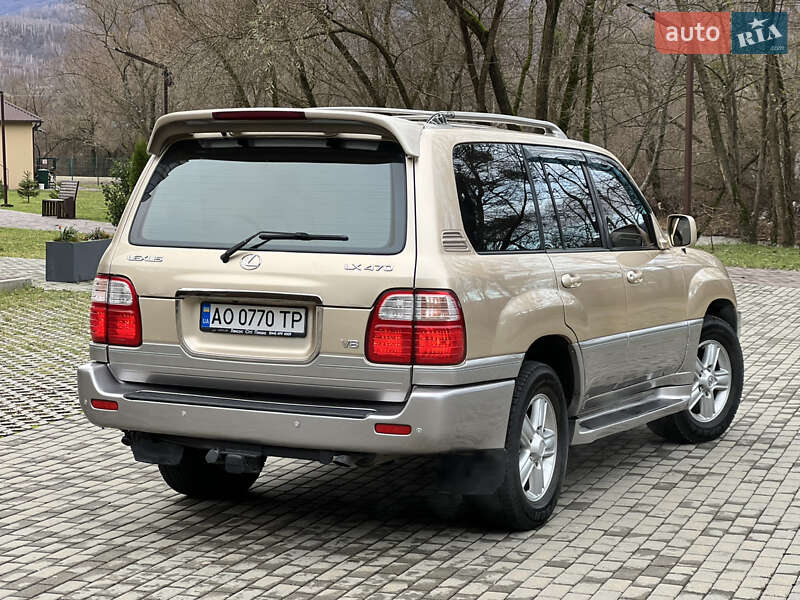 Внедорожник / Кроссовер Lexus LX 2001 в Сваляве фото 4 Внедорожник / Кроссовер Lexus LX 2001 в Сваляве