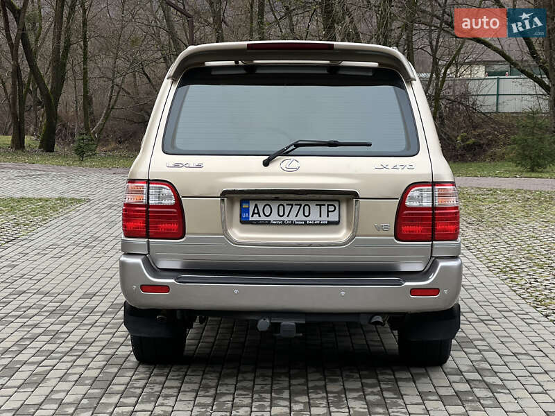 Внедорожник / Кроссовер Lexus LX 2001 в Сваляве фото 8 Внедорожник / Кроссовер Lexus LX 2001 в Сваляве