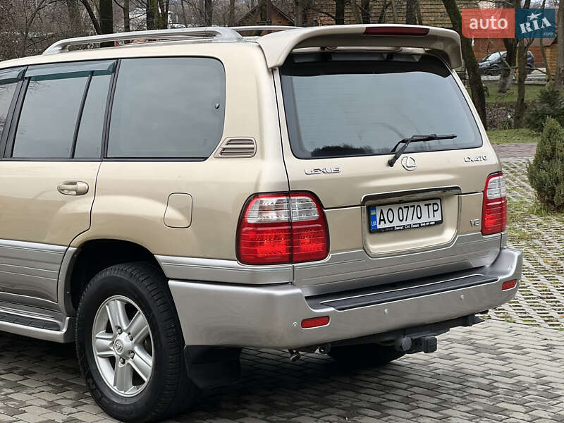 Внедорожник / Кроссовер Lexus LX 2001 в Сваляве фото 21 Внедорожник / Кроссовер Lexus LX 2001 в Сваляве