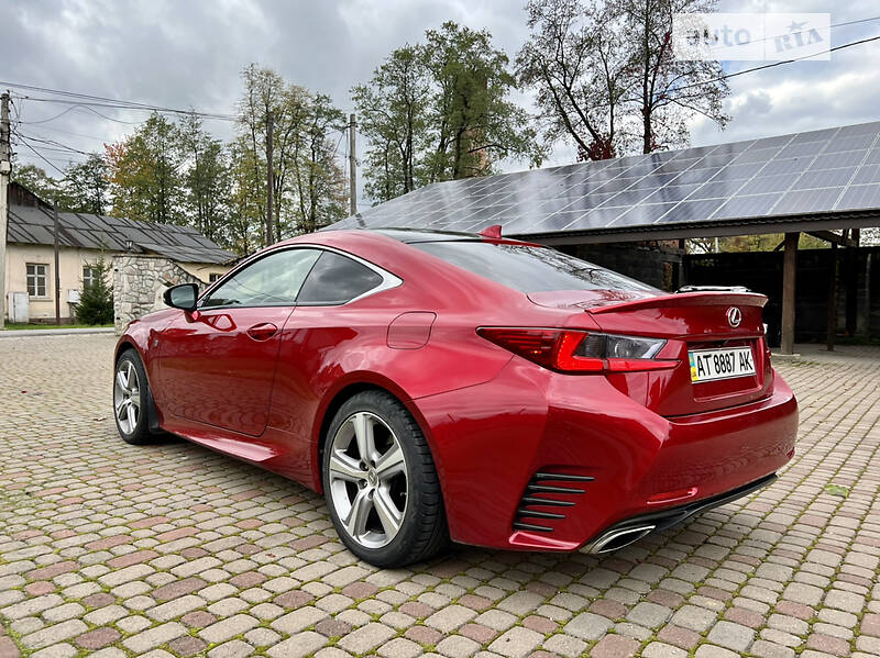 Купе Lexus RC 2016 в Калуше