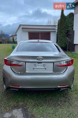 Купе Lexus RC 2016 в Ужгороде