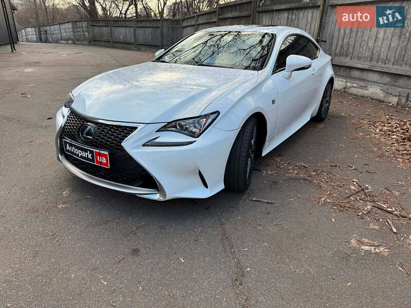 Купе Lexus RC 2017 в Києві