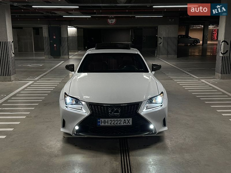Купе Lexus RC 2014 в Львове