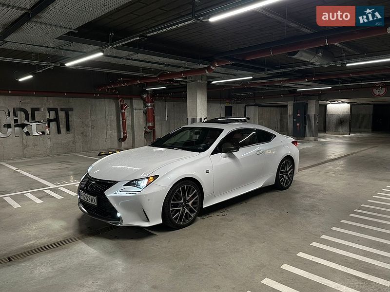 Купе Lexus RC 2014 в Львове