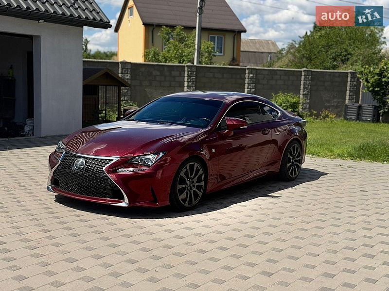 Купе Lexus RC 2017 в Києві фото Купе Lexus RC 2017 в Києві