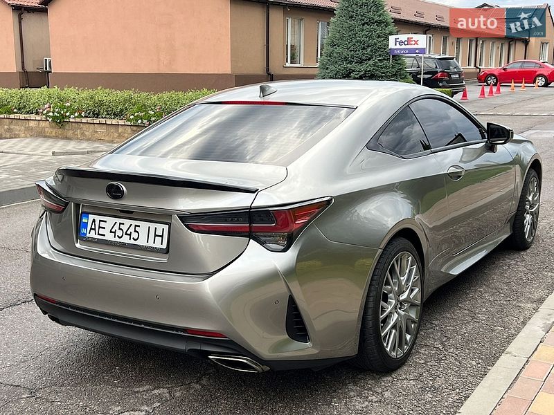 Купе Lexus RC 2022 в Днепре фото 9 Купе Lexus RC 2022 в Днепре