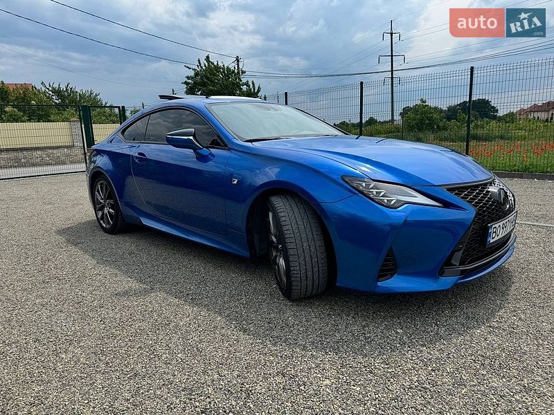 Купе Lexus RC 2018 в Тернополе