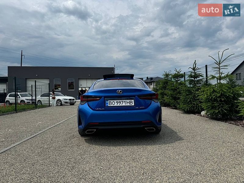 Купе Lexus RC 2018 в Тернополі фото 3 Купе Lexus RC 2018 в Тернополі